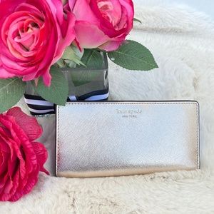 NWT Kate Spade leather bifold wallet Cameron